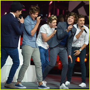 One Direction zaključili Olimpijske igre v Londonu!