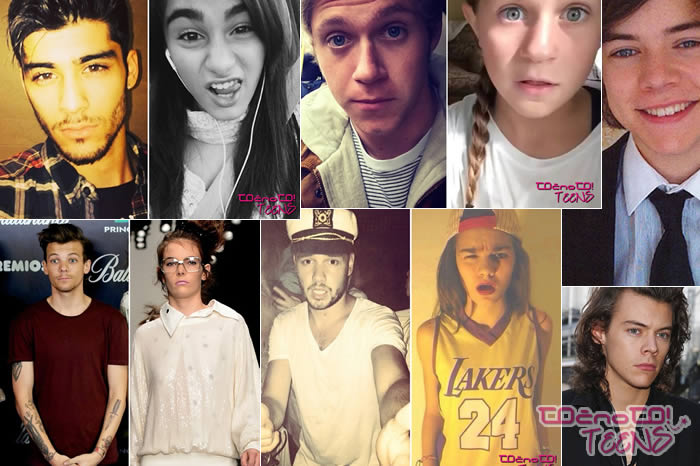 NORO! One Direction: punce, ki so nenormalno podobne fantom!