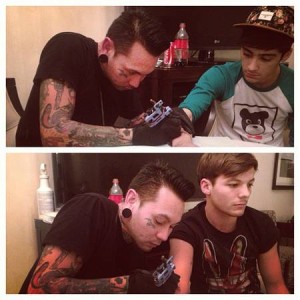 Zayn in Louis iz 1D: Spet imata nove tatuje!