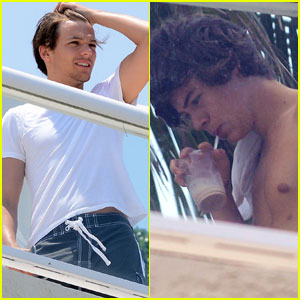 OPA! Harry iz 1D: Ujet zgoraj brez!