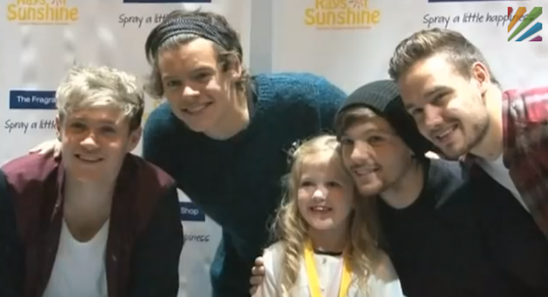 One Direction: Zapeli so bolnim otrokom!