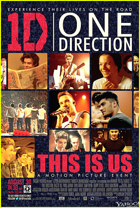 One Direction: Poglej si čisto prvi poster njihovega filma!
