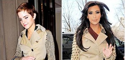 Emma Watson vs. Kim Kardashian