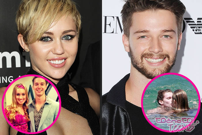 FOTO! Namesto z Miley, na zabavo z bivšo!
