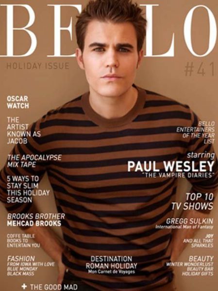 Paul Wesley: Všeč mu je, da je lahko snemal skupaj s svojo ženo!