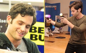 Penn Badgley: Z izkaznico Mila Ventimigla je prišel v klube!