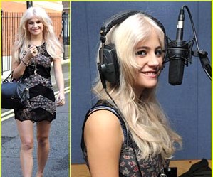 FOTO: Pixie Lott ponovno v studiu!