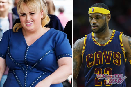 LeBron James: Debeluška, ti si super!