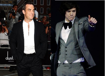 Harry iz 1D: Smili se samemu Robbieu Williamsu!