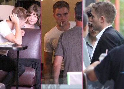 FotO: Rob Pattinson: Prvič ujet na snemanju novega filma!