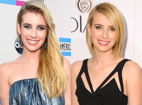 HAIRSTYLE WAR: Emma Roberts
