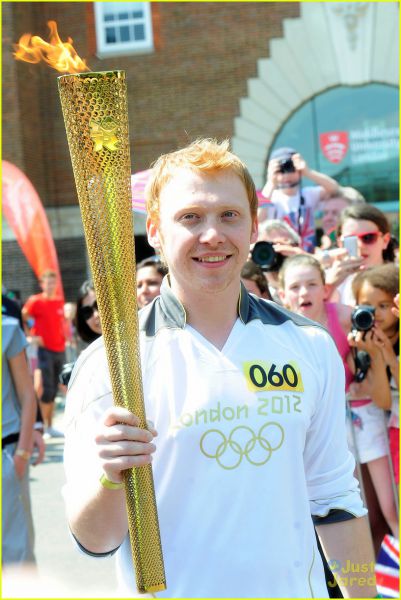 Foto: Rupert Grint: Nesel olimpijsko baklo!
