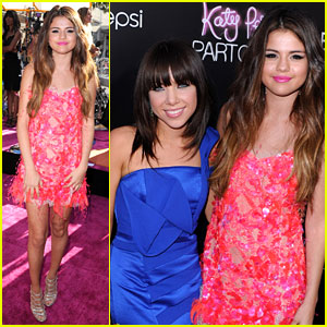 Foto: Selena Gomez in Carly Rae Jepsen na premieri filma Katy Perry!