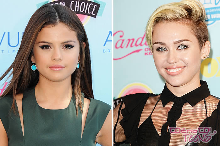 PELI SKUPAJ: Miley in Selena se še pogledali nista!