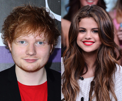 Ujet! Ed Sheeran: Ujeli so ga na domu Selene Gomez!