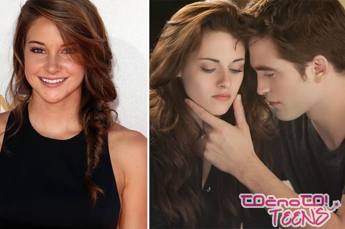 Shailene Woodley: ''Ljubezen med Bello in Edwardom je bila bolna!''