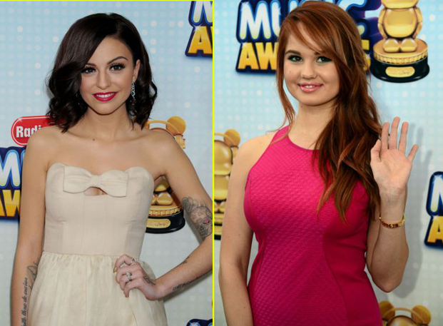 Foto: Debby Ryan in Cher Lloyd na Disney nagradah!