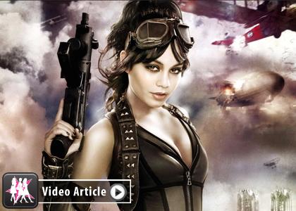 VROČE+VIDEO: Prvi uradni trailer novega filma Vanesse Hudgens 'Sucker Punch'!