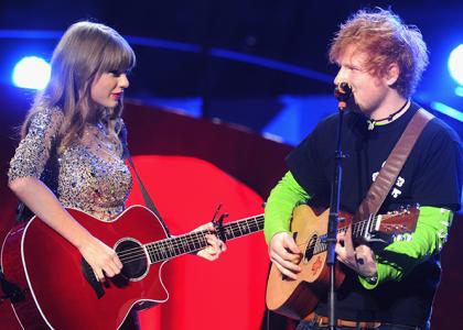Nove govorice! Skupaj sta Taylor Swift in Ed Sheeran?!