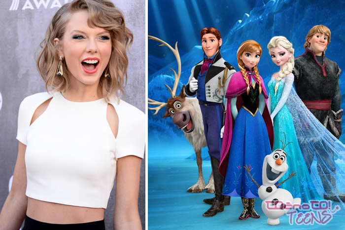 UAU! Taylor Swift povozila tudi Ledeno kraljestvo!