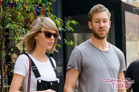 OBLEGANA! Taylor in Calvin nimata miru!