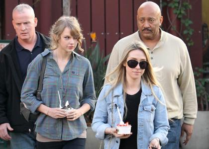 FOTO: Taylor Swift: Nikamor brez varnostnikov