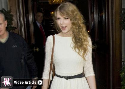 Taylor Swift: London ji je ležal pod nogami