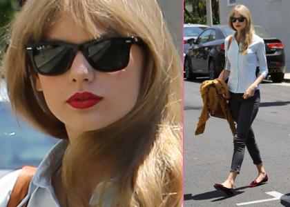 Taylor Swift: Pridno že snema svoj novi album!