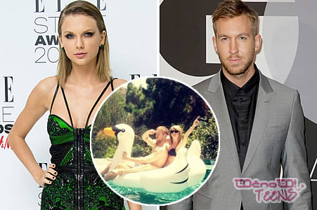 ZALJUBLJENA! Taylor in Calvin na počitnicah!