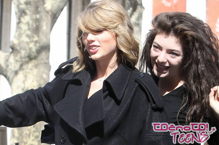 Taylor in Lorde uživata v ogledu New Yorka