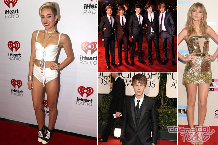 USPEŠNA! Miley prehitela 1D, Taylor in Justina!