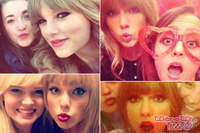 TOP 10 selfijev Taylor Swift!