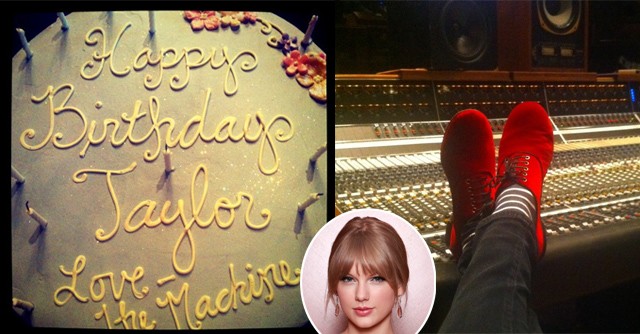 Taylor Swift: Rojstni dan preživela v studiu!