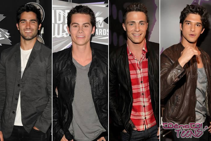 Foto: Fantje iz serije Teen Wolf na MTV nagradah!