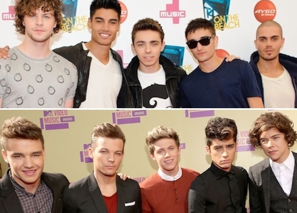 Šok! Med One Direction in The Wanted prava Twitter besedna vojna!