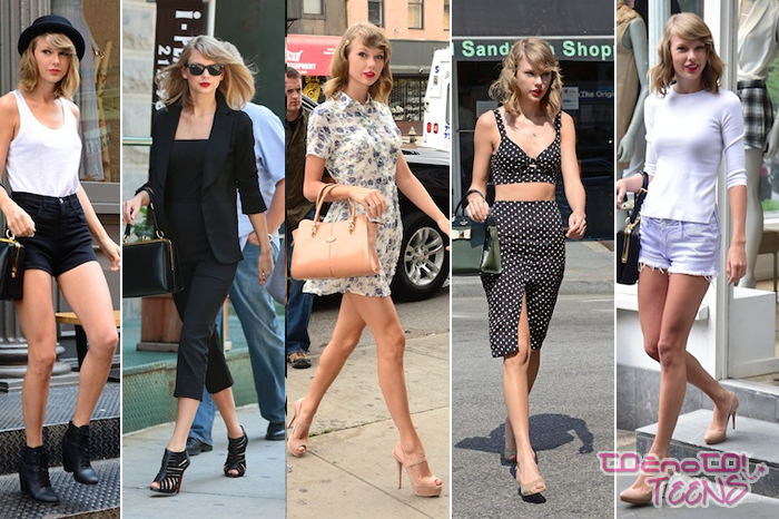TOP 8 julijskih videzov Taylor Swift!
