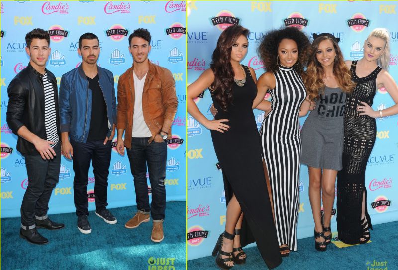 FOTO: Jonas Brothers in Little Mix na TCA!