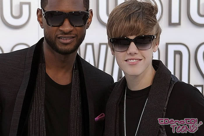 URADNO! Usher podprl Justina!