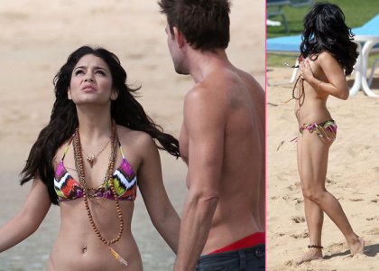 Foto: Vanessa Hudgens: Sončila se je zgoraj brez!