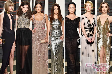 RDEČA PREPROGA! Selena, Taylor, Demi in druge na zabavi Vanity Fair 2016!