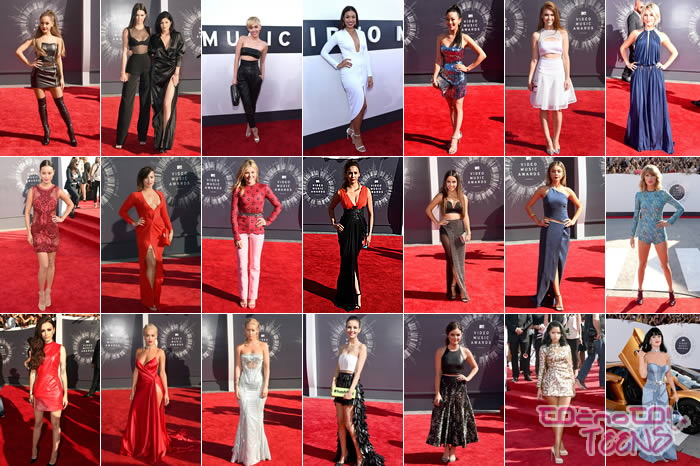FASHION GIRL: Rdeča preproga VMA 2014 1. del