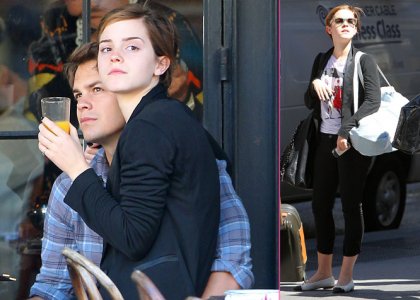 Foto: Emma Watson: Ujeta v naročju svojega novega fanta!