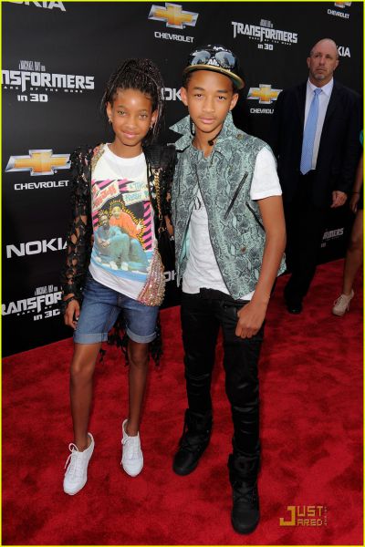 FOTO: Willow in Jaden Smith skupaj na premieri Transformerjev!