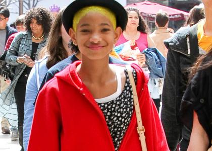 Foto: Willow Smith: Z živo rumenimi lasmi!