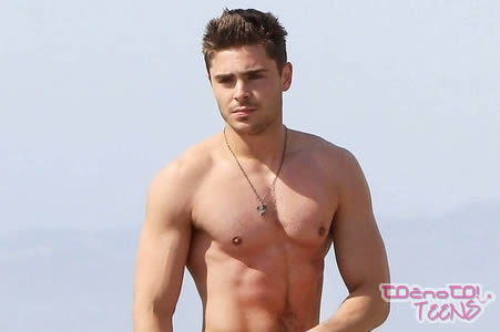 VROČE! Zac Efron ima težave s plavanjem!