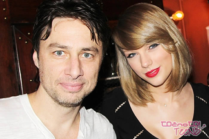 Zach Braff iskreno o zvezi s Taylor Swift!
