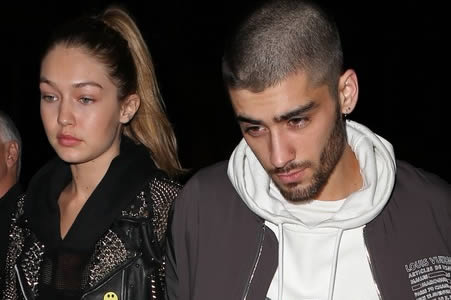 FOTO! Zayn in Gigi skupaj na praznični večer