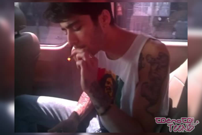 ŠOK! Zayn in Louis kadila marihuano!