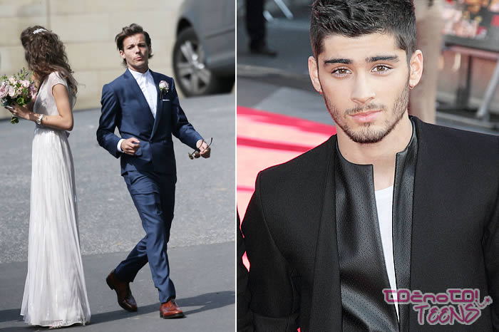 JEZEN! Zayn komentiral to, da ga ni bilo na poroki Louisove matere!