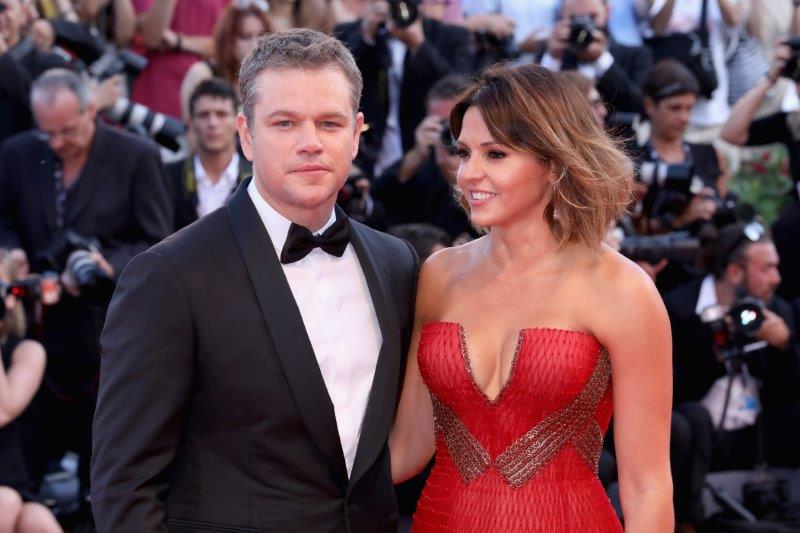 KRČENJE_Matt Damon in Luciana Barroso_Beneški filski festival (2)